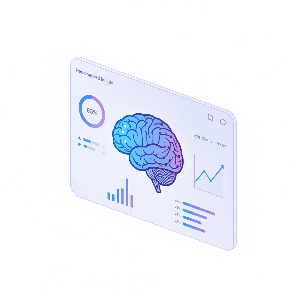 ilustratie vectoriala cu interfața de tablou de bord futuristă și curată,afișează date personalizate cu diagrame simple și bare de progres