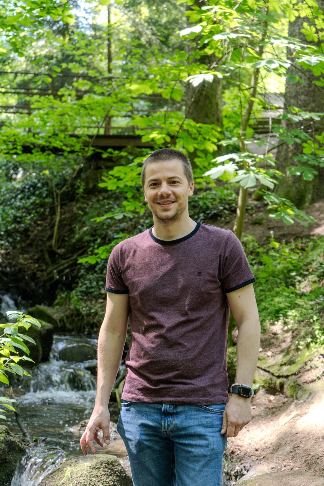 Portet al dr. Alexandru Vladascau in natura