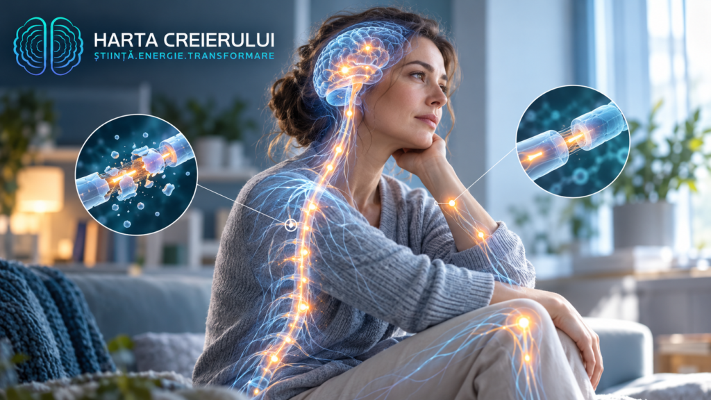 Scleroza multiplă și SLA – mielina deteriorată și fibra nervoasă sănătoasă, Harta Creierului