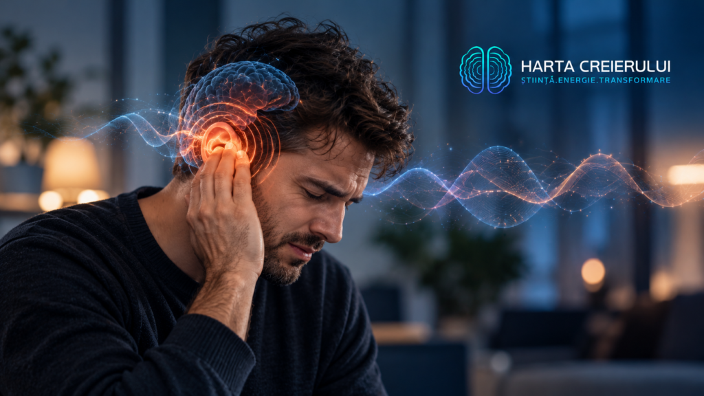 Tinitus – sunetul perceput în ureche și undele cerebrale, Harta Creierului